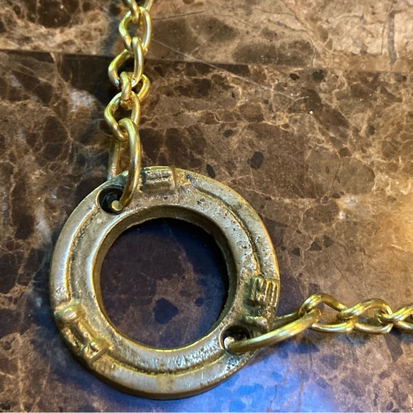 Brass Skeleton Key Hanger - Picture 4 of 7